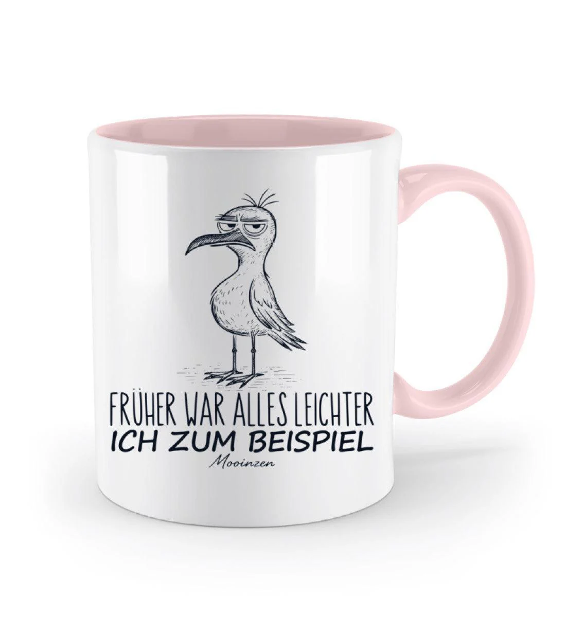 Früher war alles leichter, ich zum Beispiel · Keramiktasse Zweifarbig - Image 9