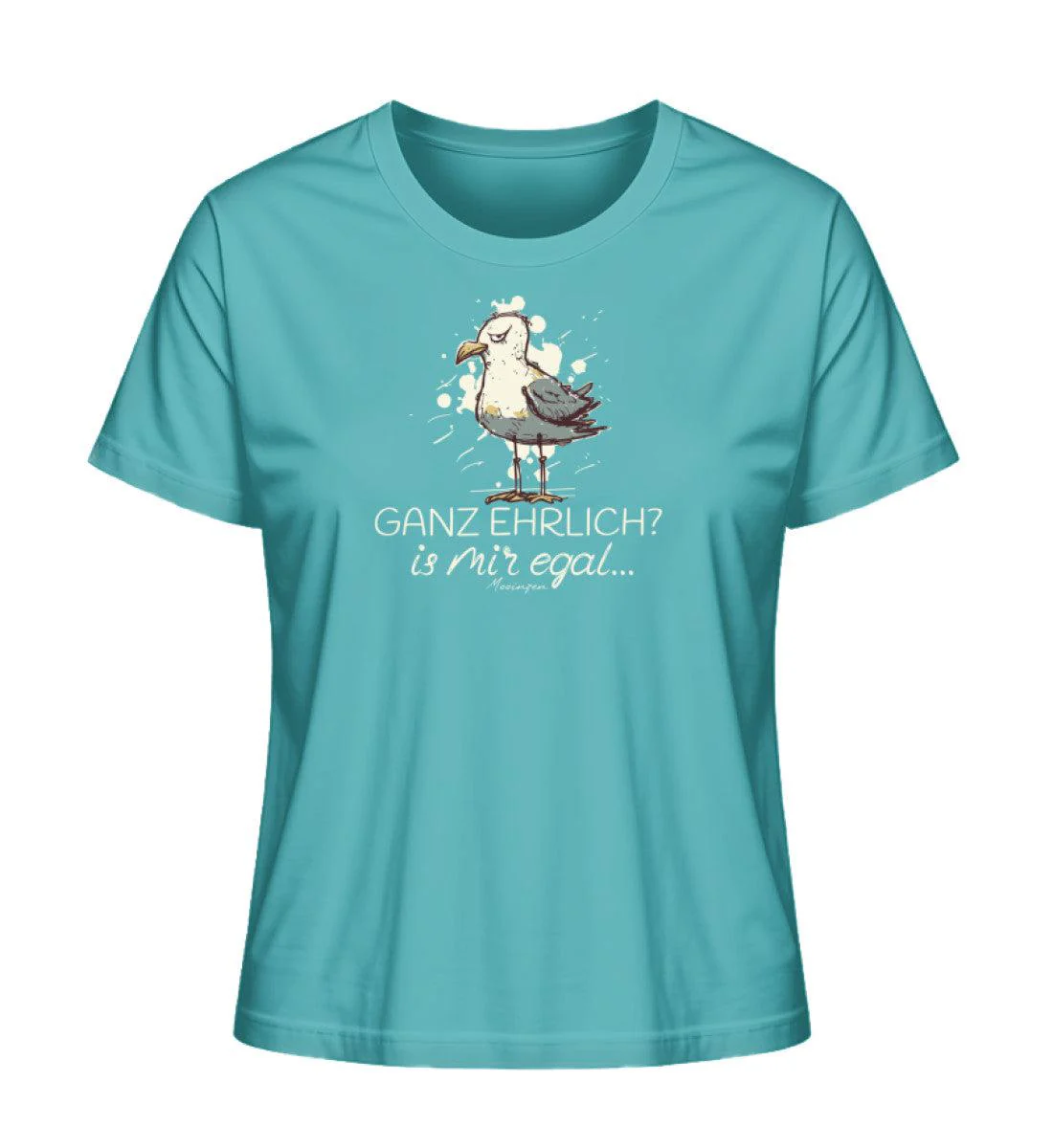 Ganz ehrlich? is mir egal.. · Damen Premium Bio T-Shirt 2.0 - Image 7