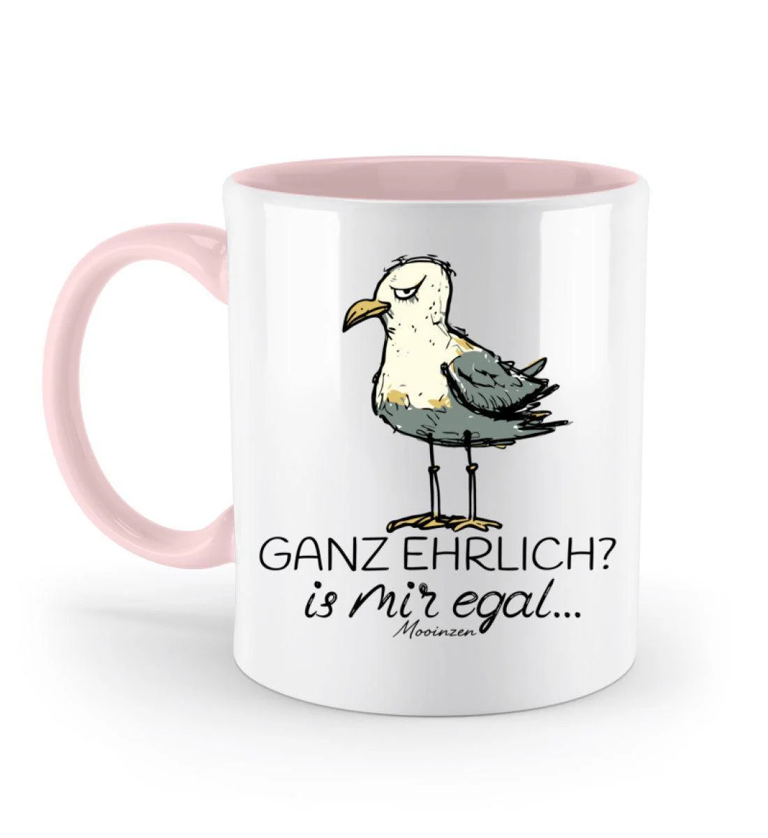 Ganz Ehrlich? Is Mir Egal... · Keramiktasse Zweifarbig - Image 10