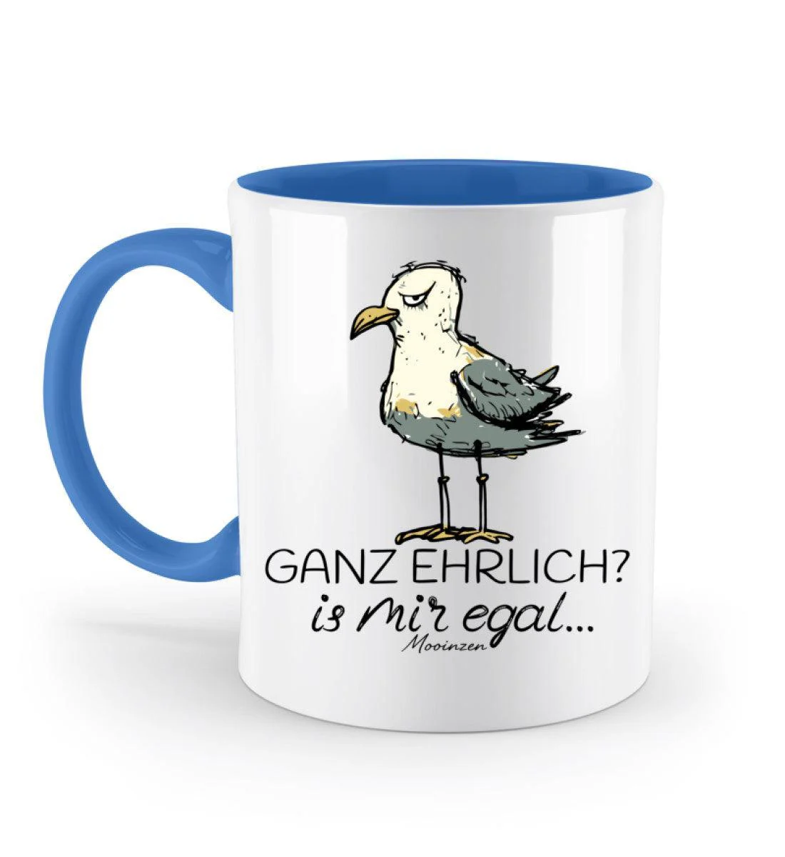 Ganz Ehrlich? Is Mir Egal... · Keramiktasse Zweifarbig - Image 6