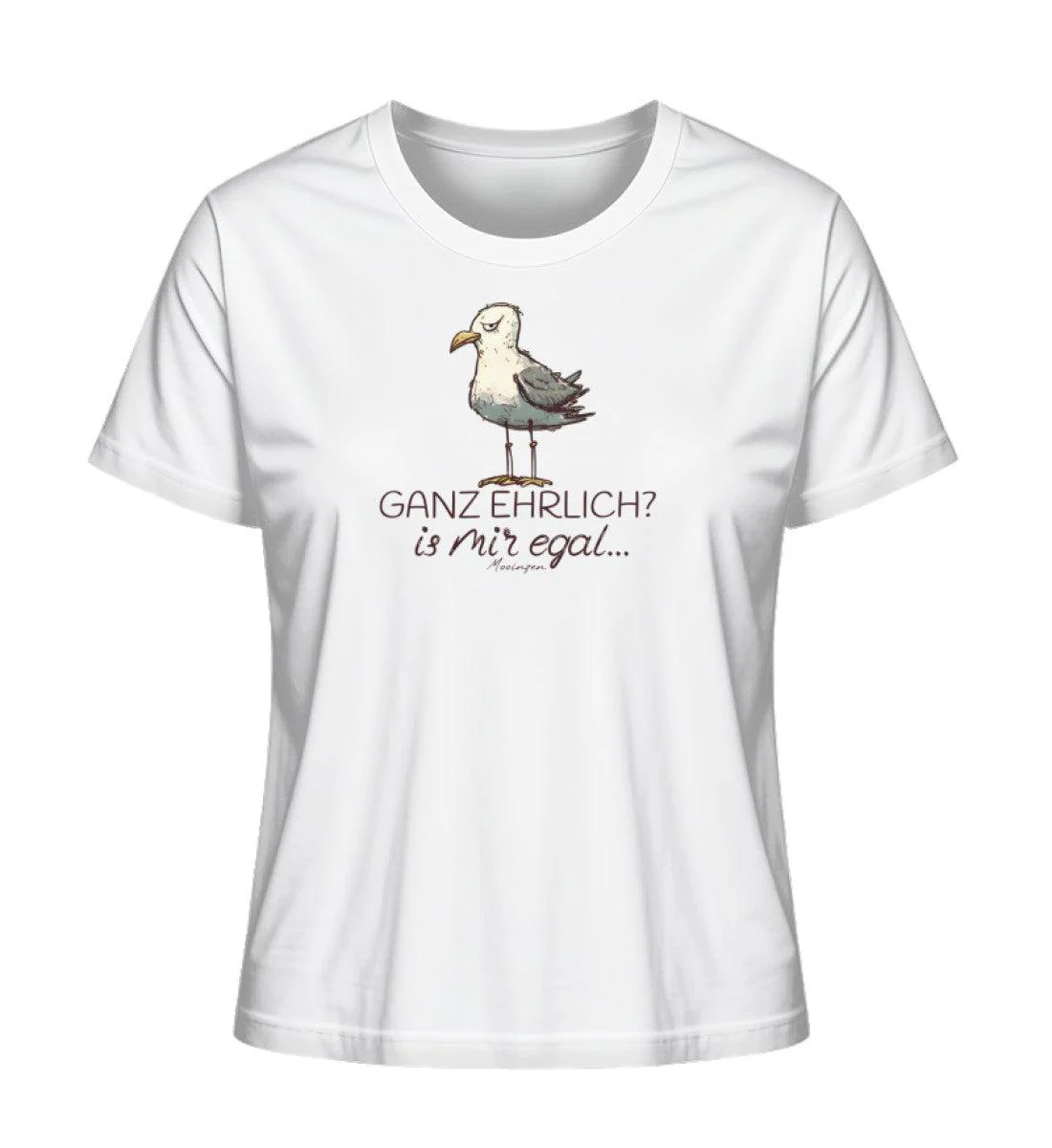 Ganz ehrlich? ist mir egal... · Damen Premium Bio T-Shirt 2.0