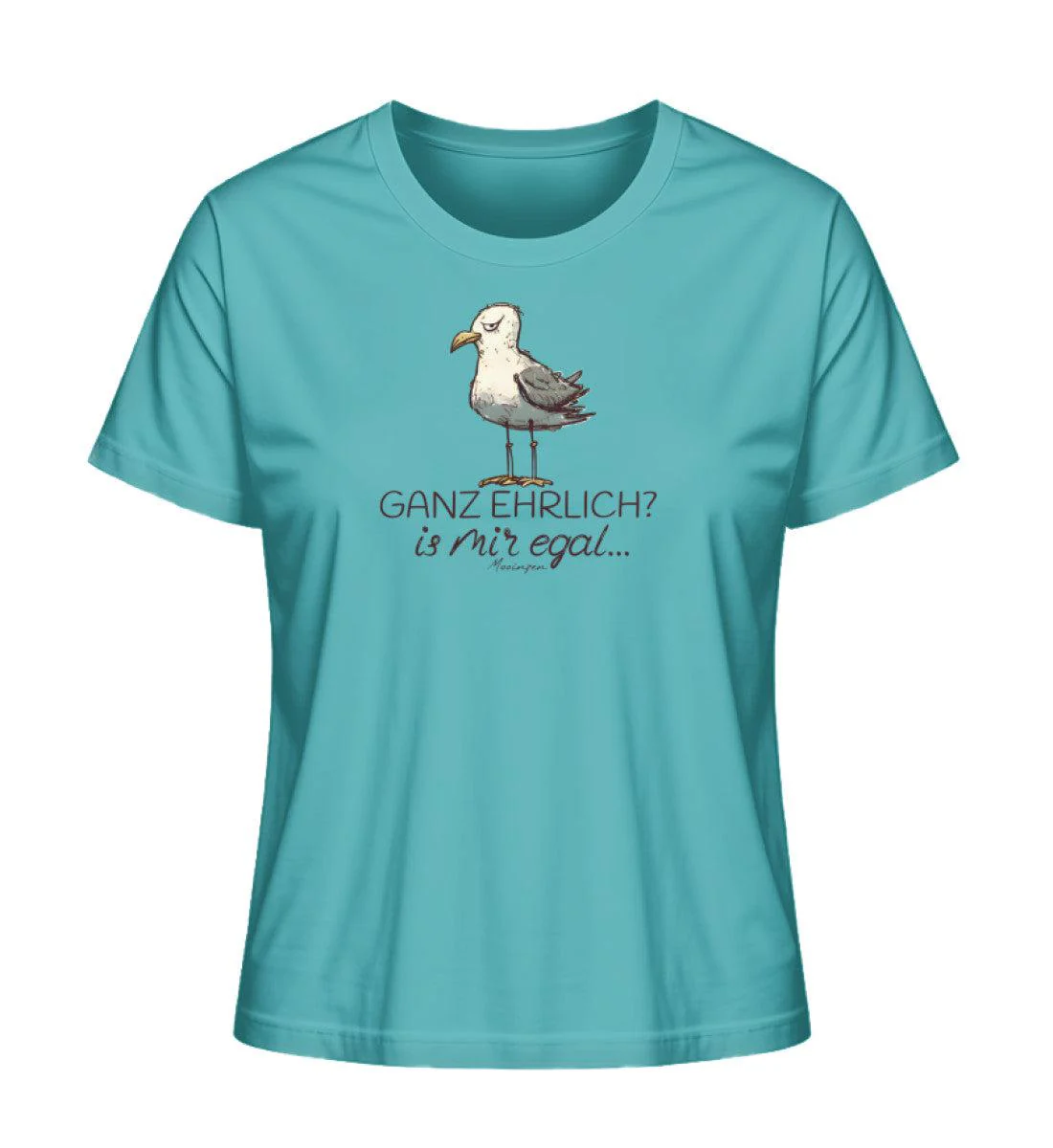 Ganz ehrlich? ist mir egal... · Damen Premium Bio T-Shirt 2.0 - Image 4