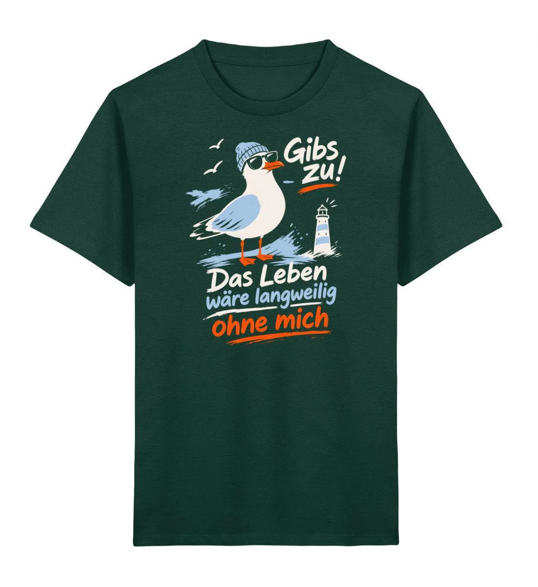 Gibs zu! Das Leben wäre ohne mich langweilig · Kinder Premium Bio T-Shirt - Image 5