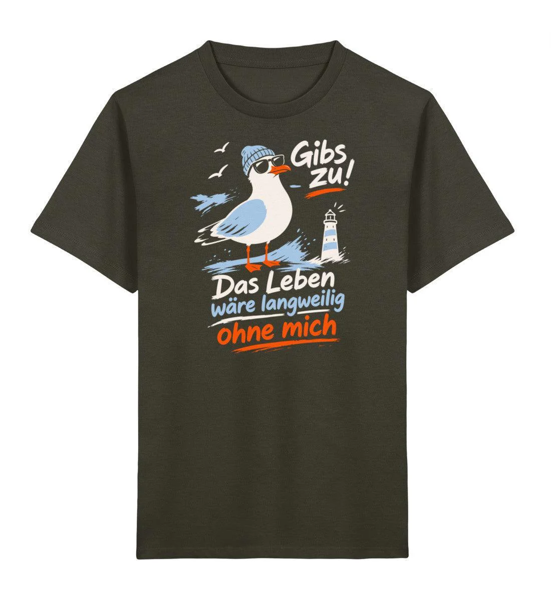 Gibs zu! Das Leben wäre ohne mich langweilig · Kinder Premium Bio T-Shirt - Image 6