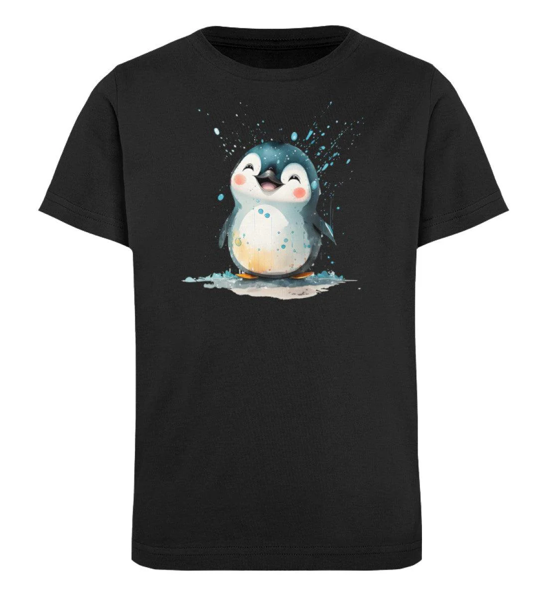 Glücklicher Pinguin · Kinder Premium Bio T-Shirt