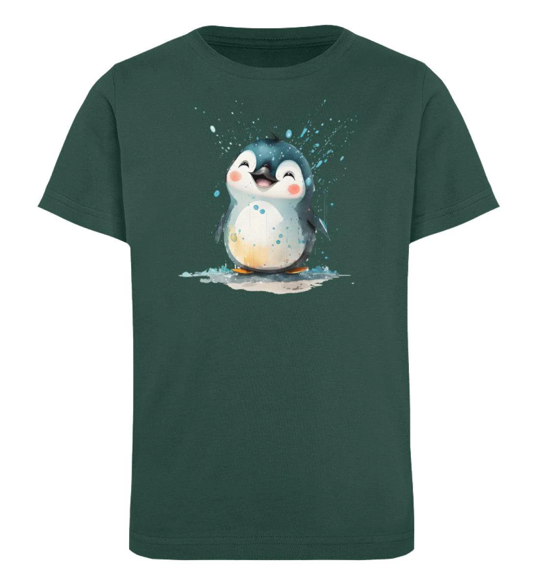 Glücklicher Pinguin · Kinder Premium Bio T-Shirt - Image 4