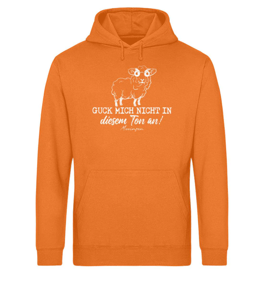Guck mich nicht in diesem Ton an · Unisex Bio Hoodie - Image 4