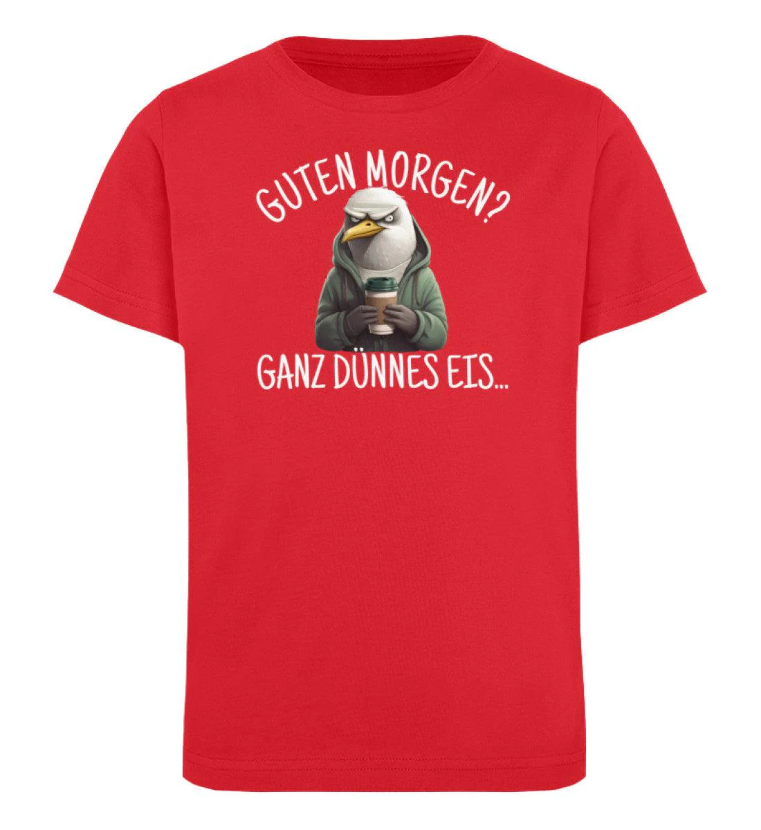 Guten Morgen? ganz dünnes Eis.. · Kinder Premium Bio T-Shirt - Image 2