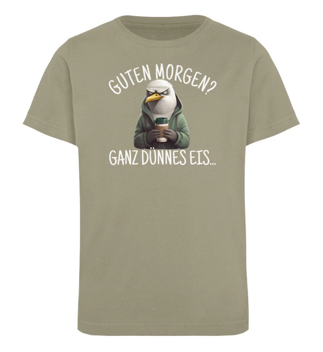 Guten Morgen? ganz dünnes Eis.. · Kinder Premium Bio T-Shirt - Image 3