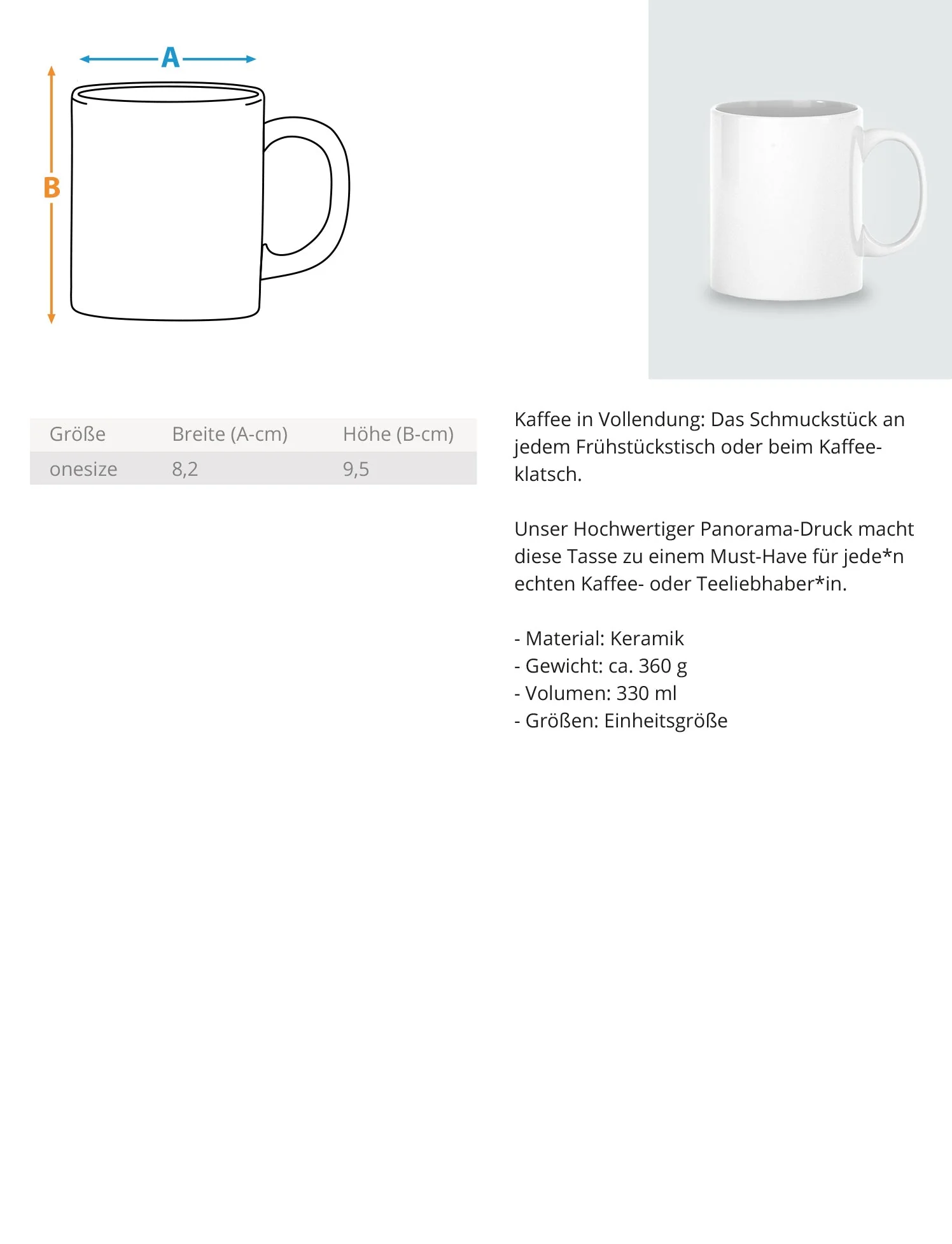 Guten Morgen? ganz dünnes Eis.. Pinguin · Keramik Tasse weiß - Image 3