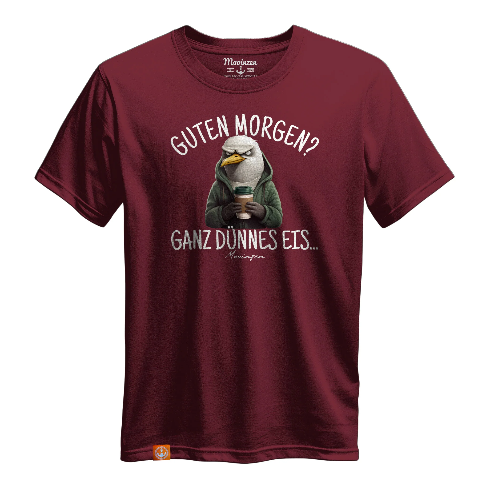 Guten Morgen? ganz dünnes Eis.. · Unisex Premium Bio T-Shirt - Image 3