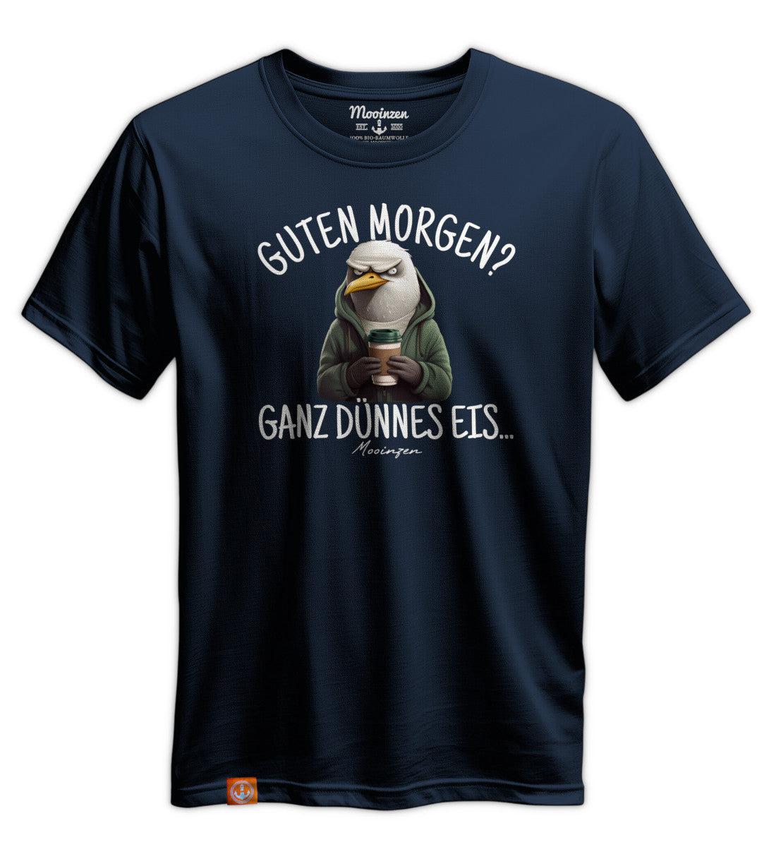 Guten Morgen? ganz dünnes Eis.. · Unisex Premium Bio T-Shirt - Image 4