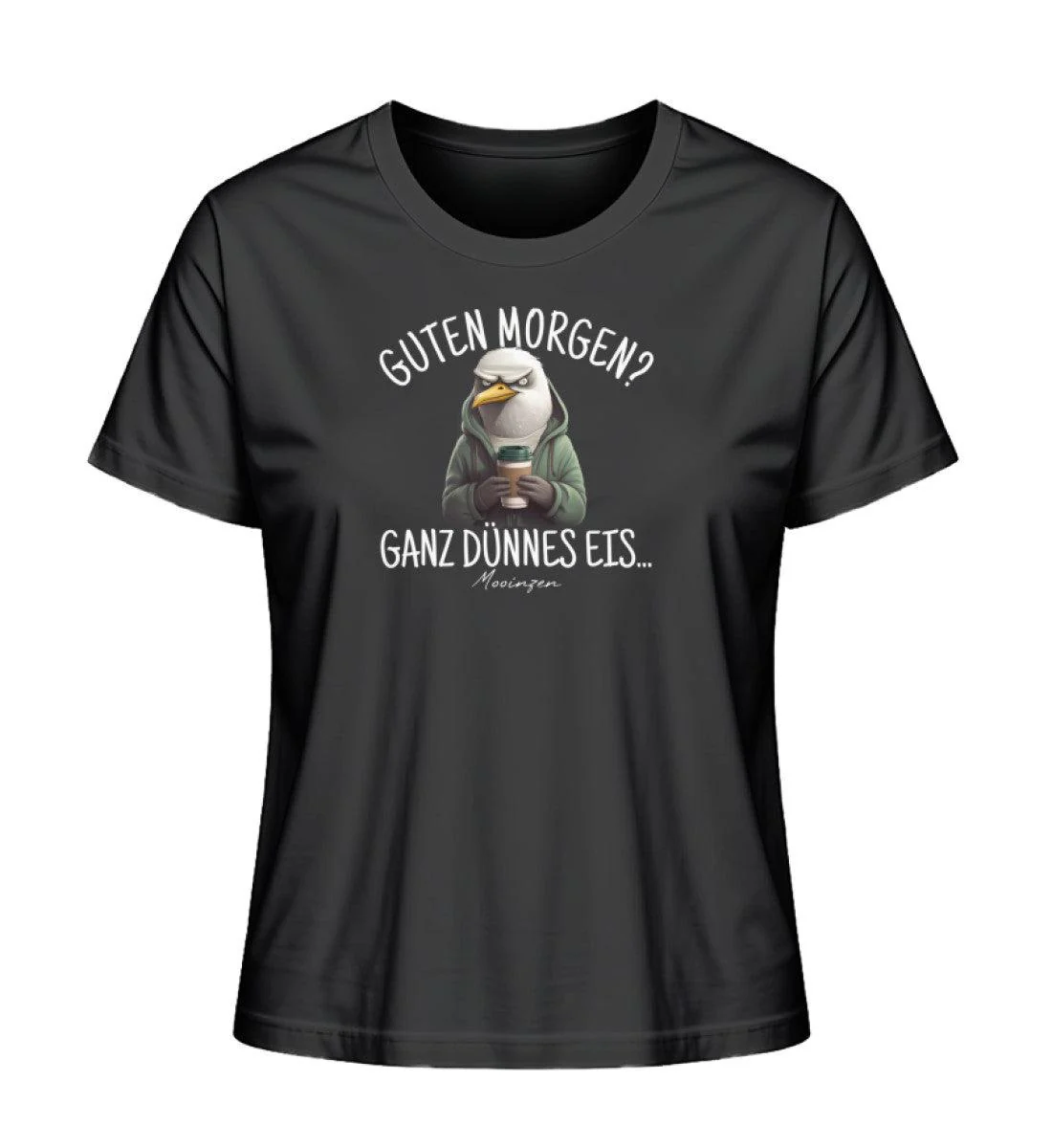 Guten Morgen? ganz dünnes Eis.. · Damen Premium Bio T-Shirt 2.0