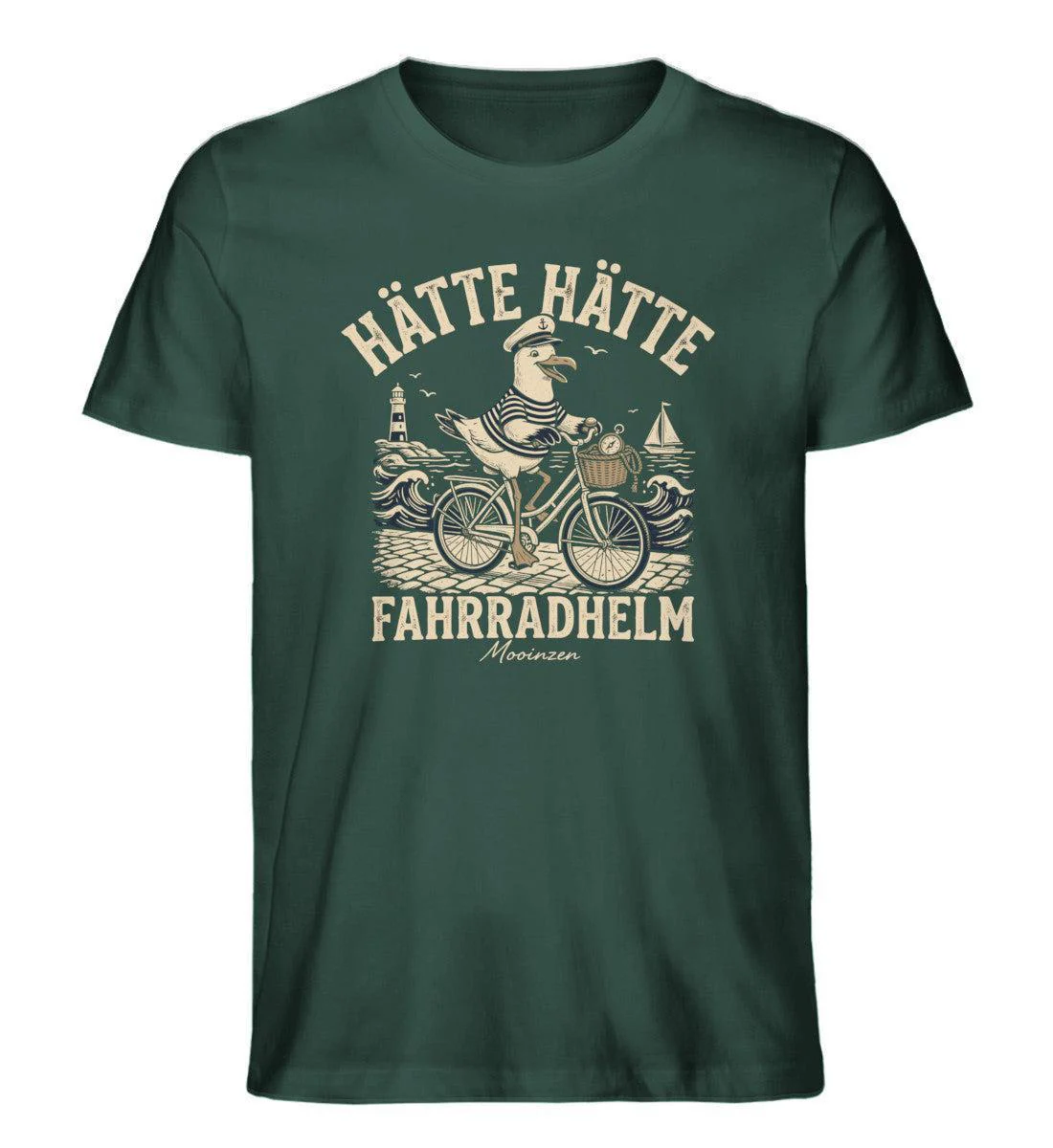 Hätte Hätte Fahrradhelm · Herren Premium Bio T-Shirt - Image 4