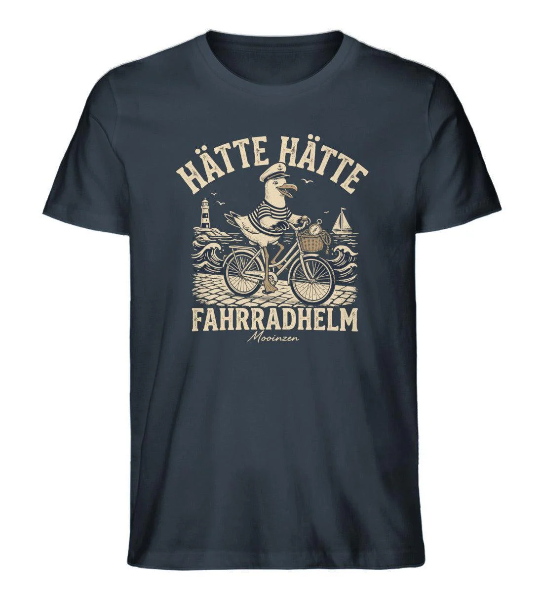 Hätte Hätte Fahrradhelm · Herren Premium Bio T-Shirt - Image 5
