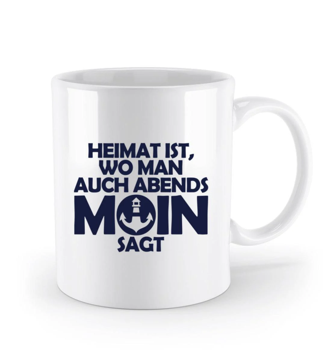 Heimat Moin · Keramik Tasse weiß - Image 2
