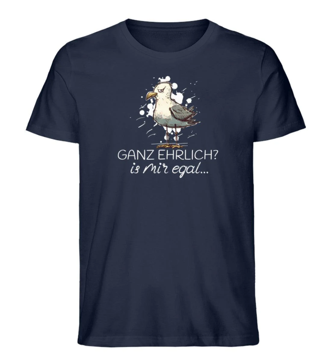 Ganz ehrlich? is mir egal.. · Herren Premium Bio T-Shirt - Image 2