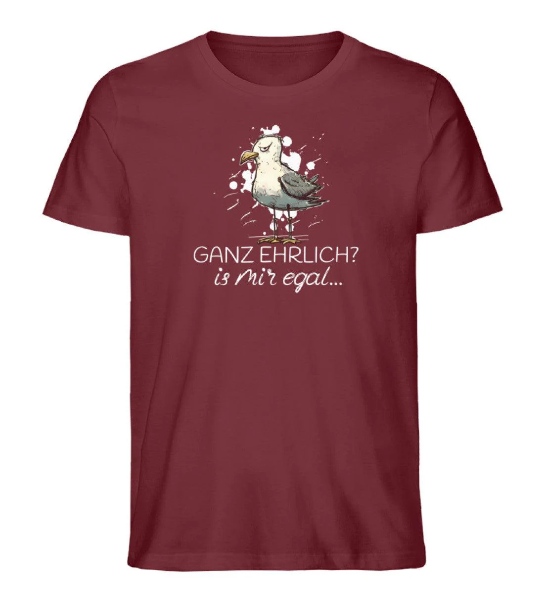 Ganz ehrlich? is mir egal.. · Herren Premium Bio T-Shirt - Image 4