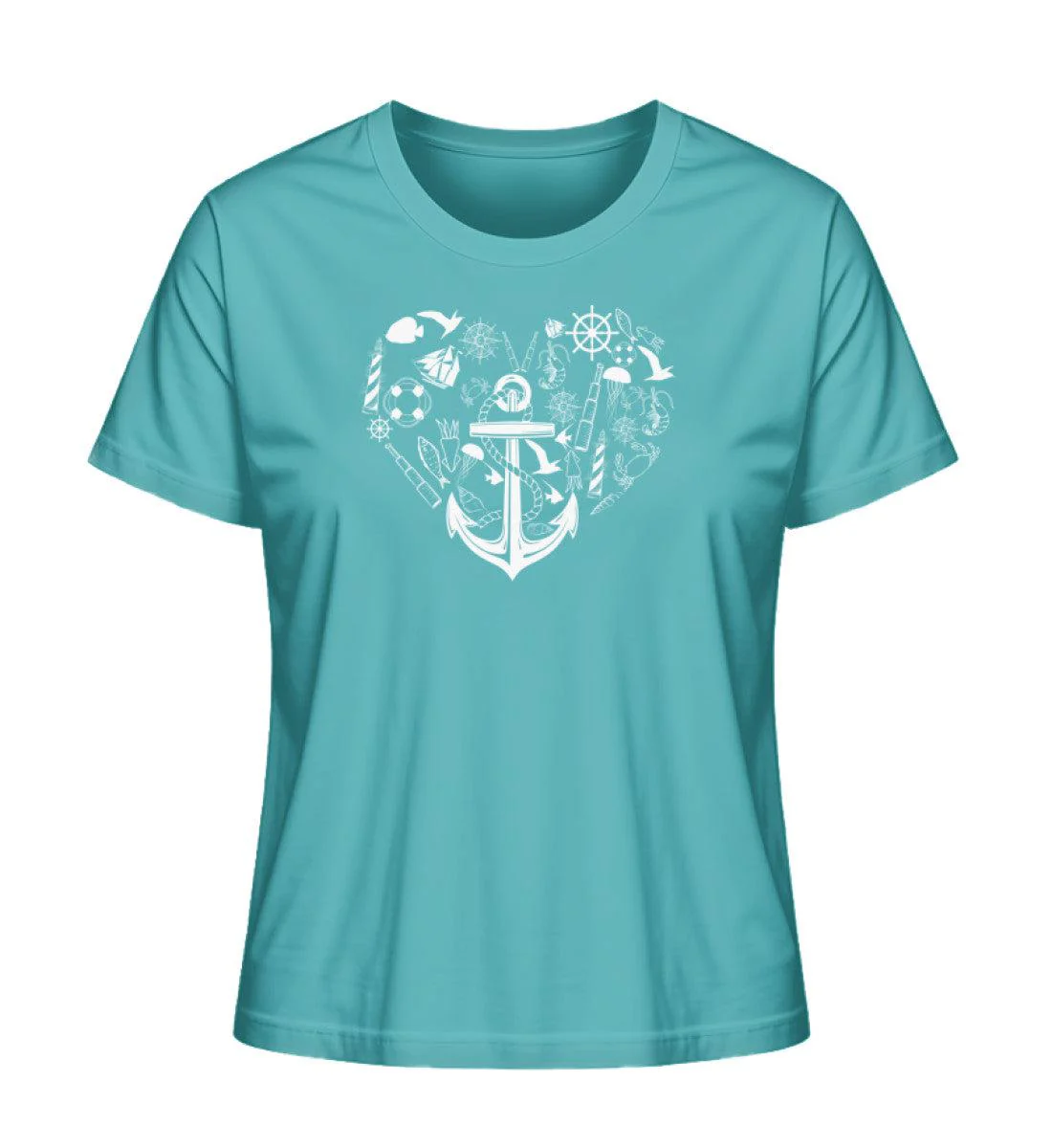 Herz Symbole · Damen Premium Bio T-Shirt 2.0 - Image 6