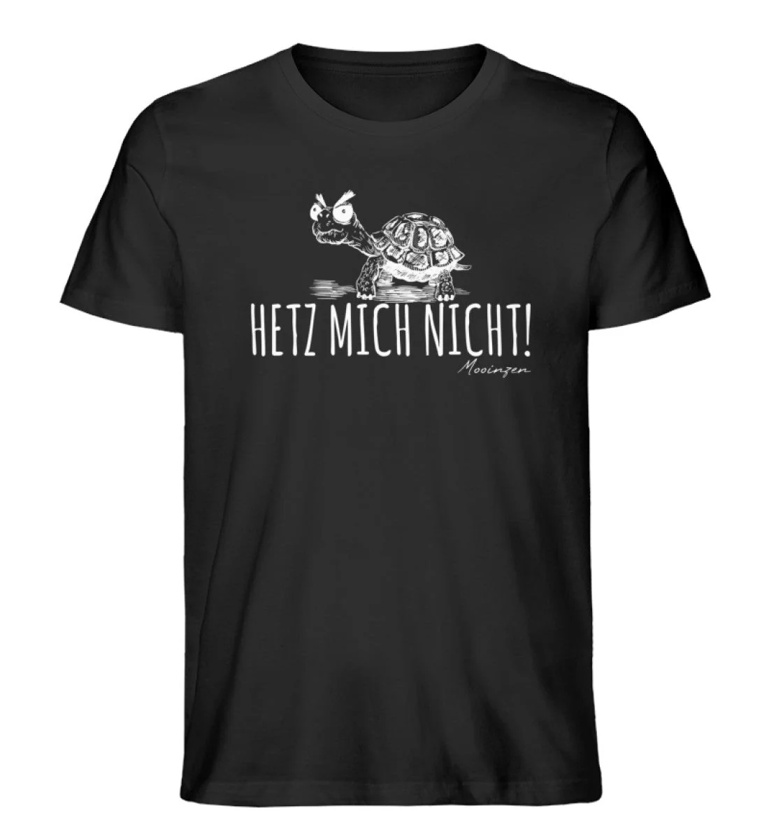 Hetz mich nicht · Herren Premium Bio T-Shirt