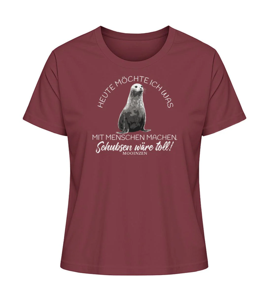 Heute möchte ich etwas mit Menschen machen · Damen Premium Bio T-Shirt 2.0 - Image 4