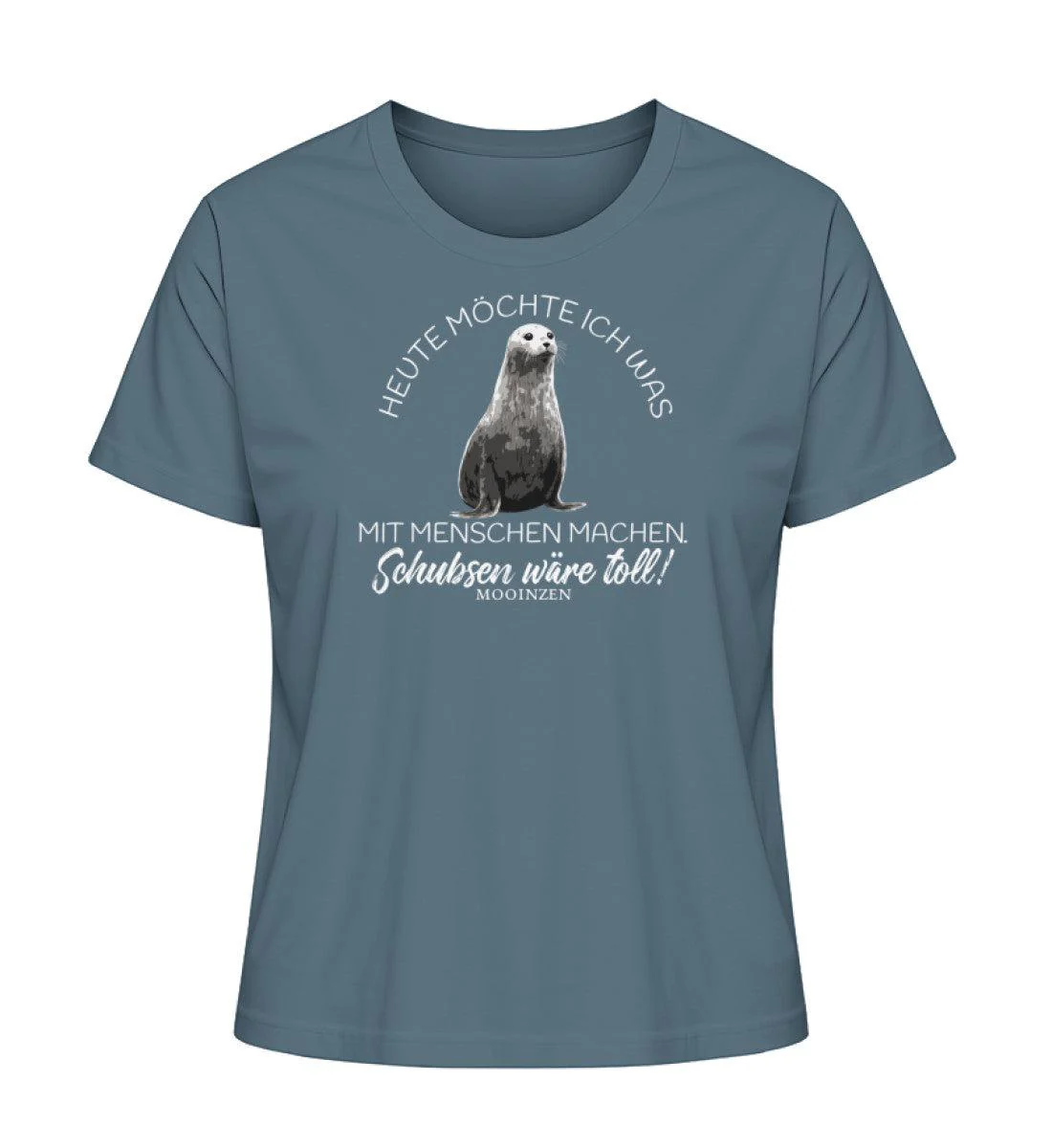 Heute möchte ich etwas mit Menschen machen · Damen Premium Bio T-Shirt 2.0 - Image 5