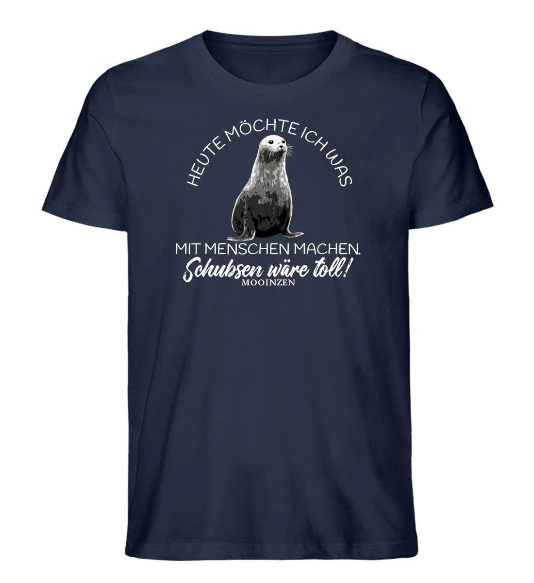 Heute möchte ich etwas mit Menschen machen · Herren Premium Bio T-Shirt - Image 2