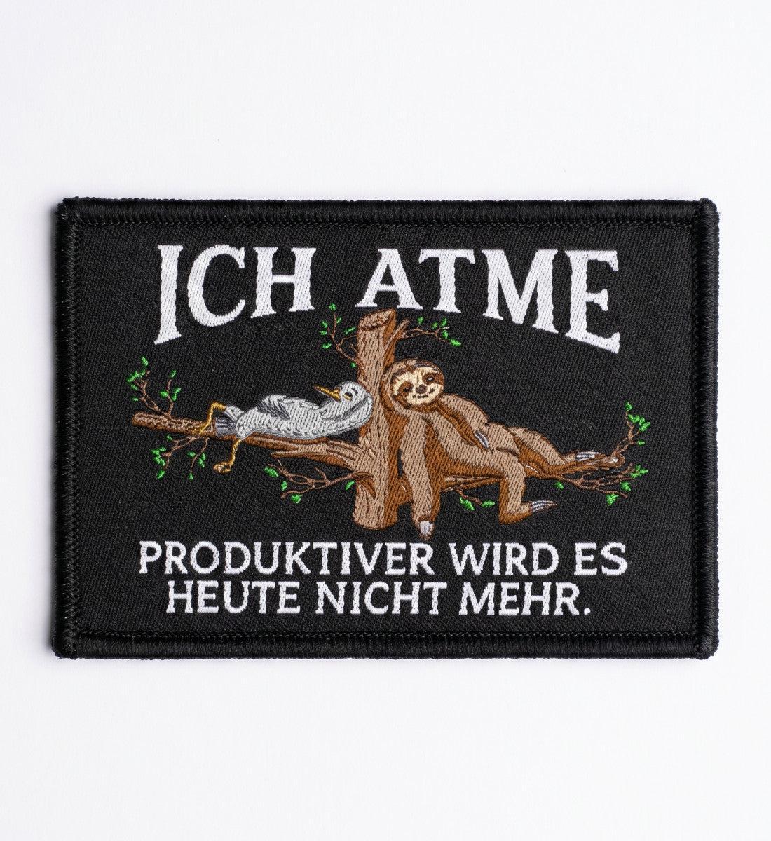 Ich atme, produktiver wird es nicht · Klettwattpatch V2