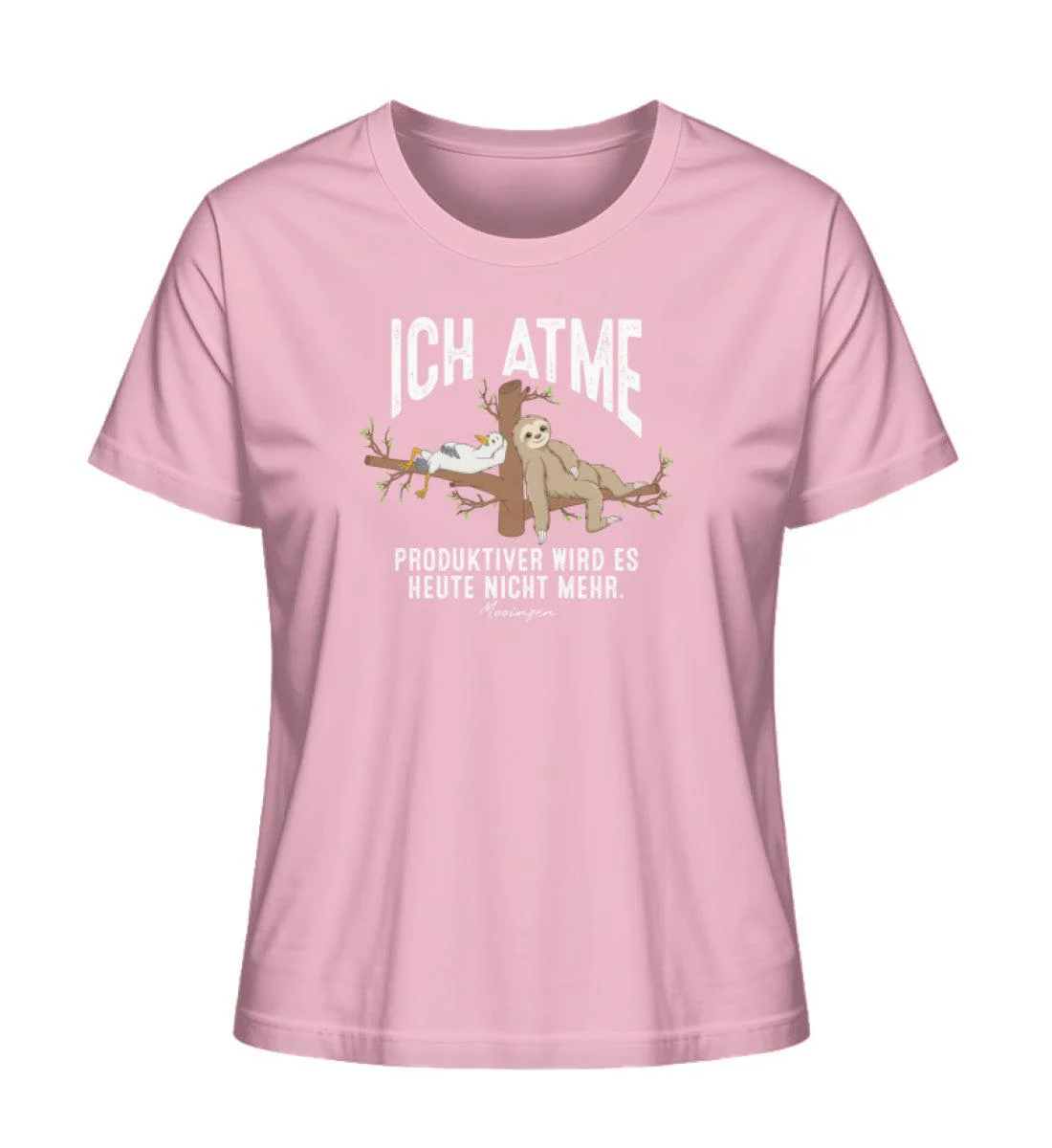 Ich atme Möwe Faultier · Damen Premium Bio T-Shirt 2.0 - Image 5