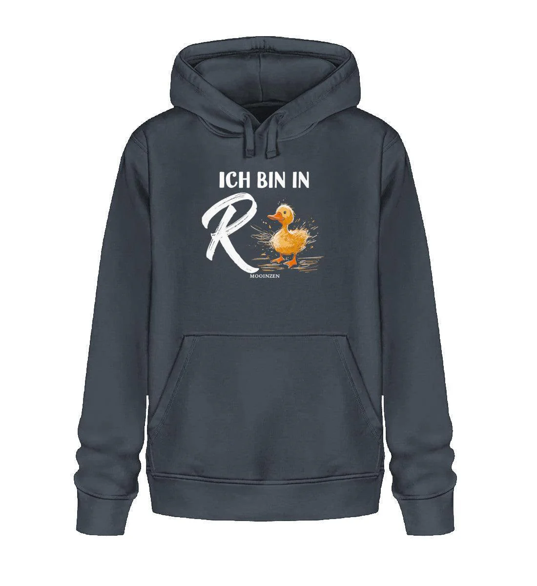 Ich bin in Rente Ente  · Unisex Bio Hoodie - Image 5