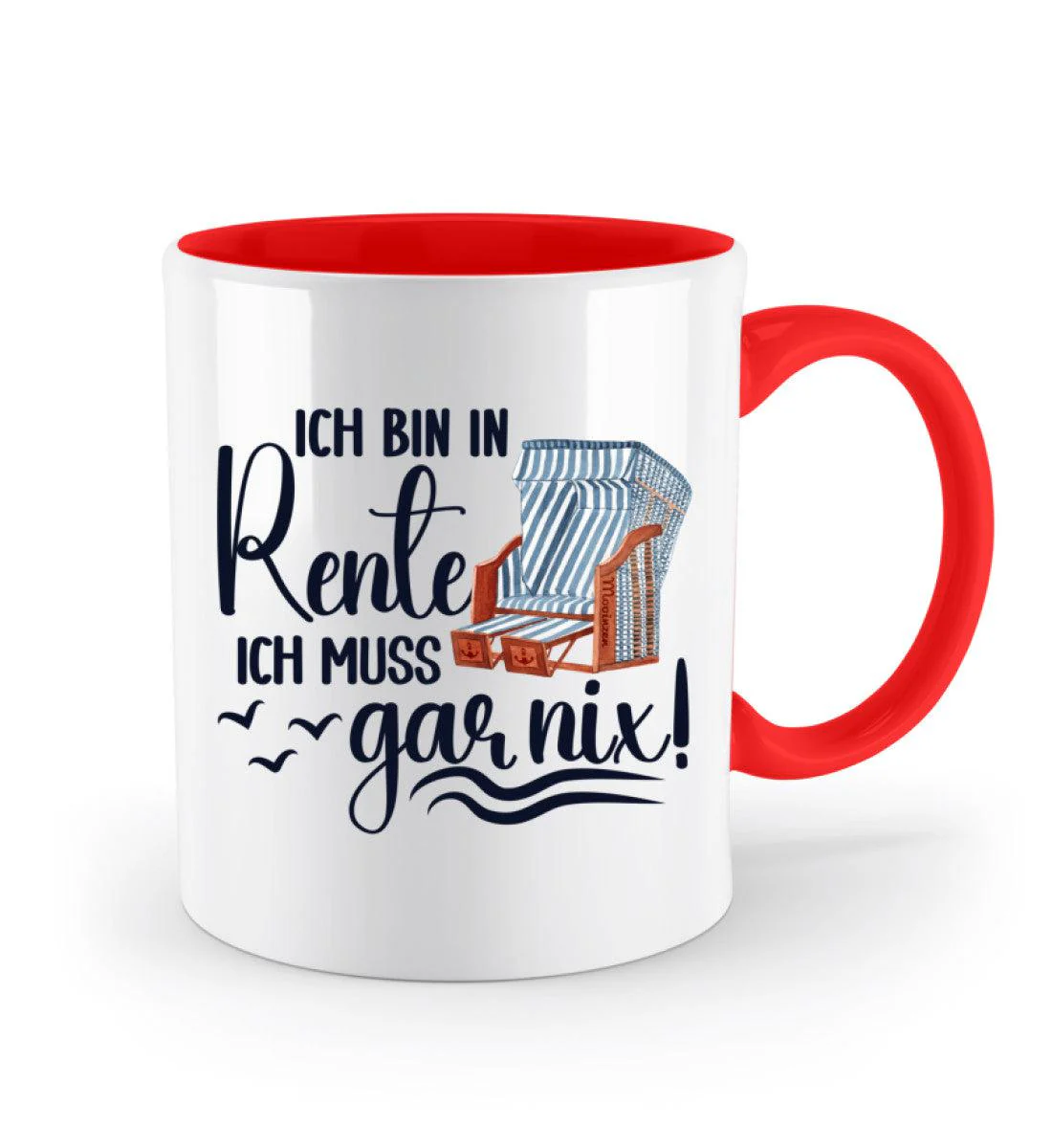 Ich bin in Rente · Keramiktasse Zweifarbig - Image 12