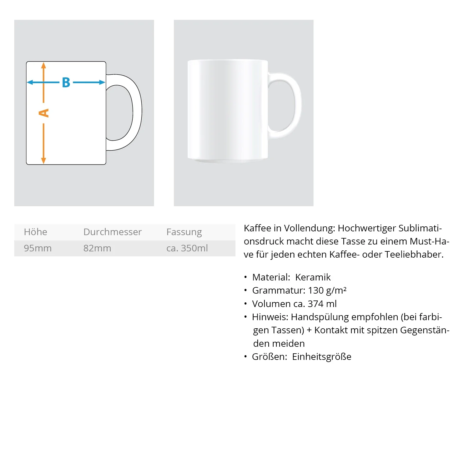 Ich bin in Rente · Keramiktasse Zweifarbig - Image 13