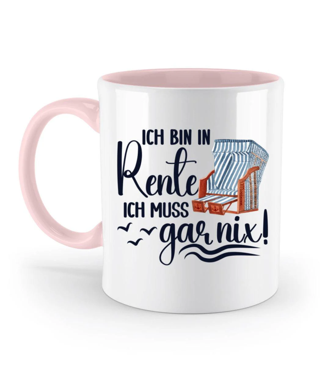 Ich bin in Rente · Keramiktasse Zweifarbig - Image 4