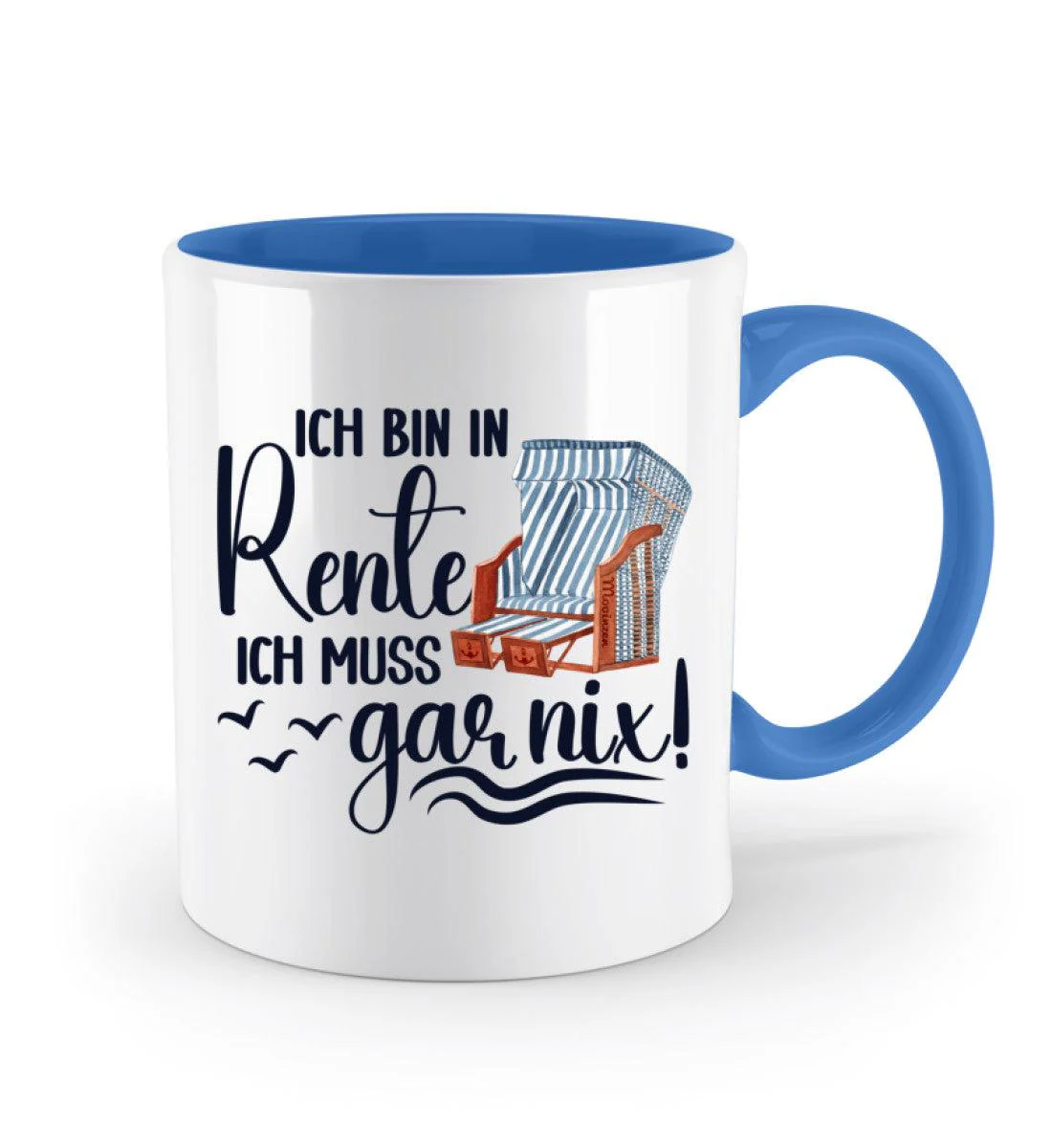 Ich bin in Rente · Keramiktasse Zweifarbig - Image 8