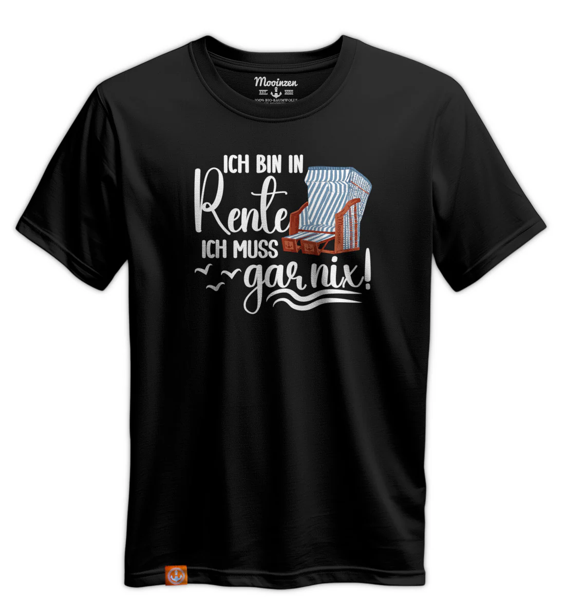 Ich bin in Rente · Unisex Premium Bio T-Shirt