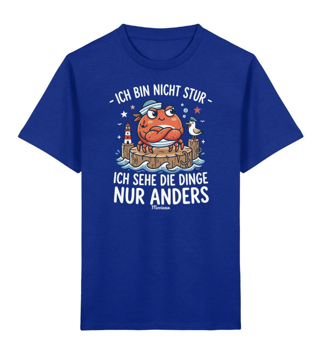 Ich bin nicht stur · Kinder Premium Bio T-Shirt - Image 2