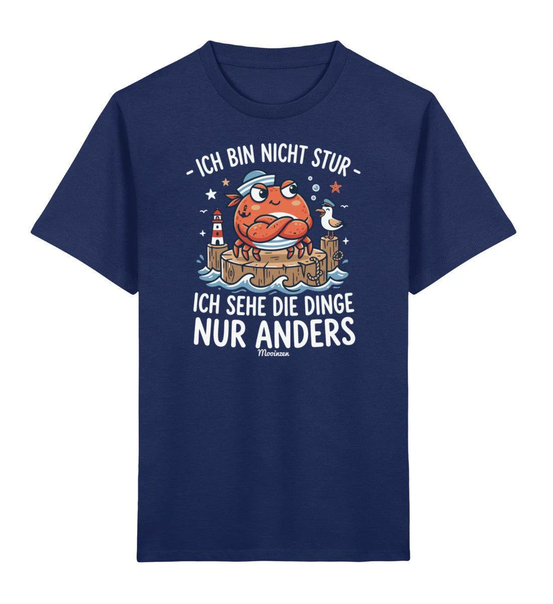 Ich bin nicht stur · Kinder Premium Bio T-Shirt - Image 3
