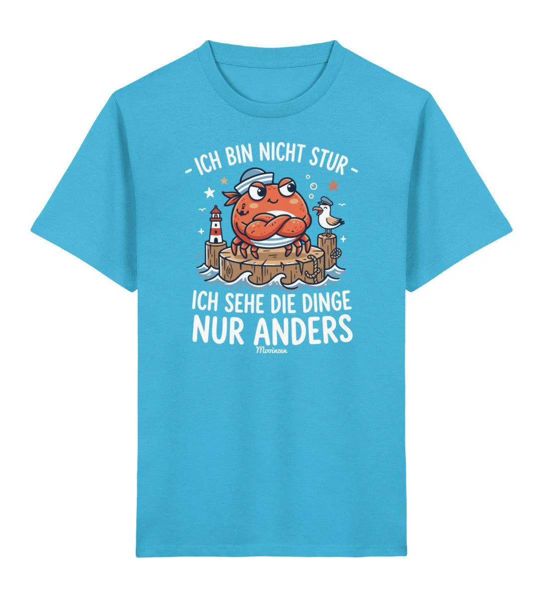 Ich bin nicht stur · Kinder Premium Bio T-Shirt - Image 6