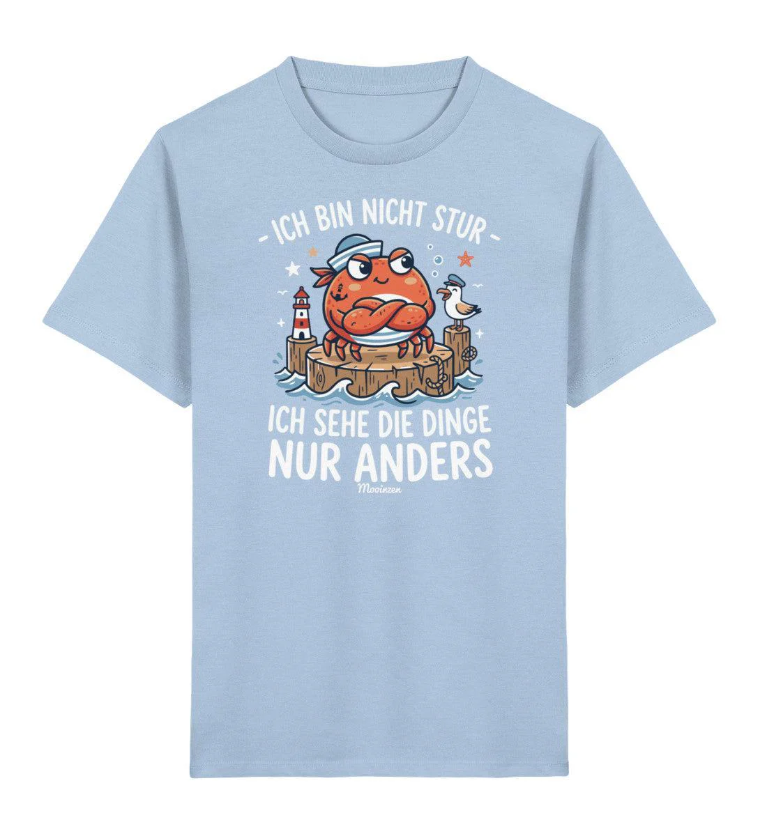 Ich bin nicht stur · Kinder Premium Bio T-Shirt - Image 7