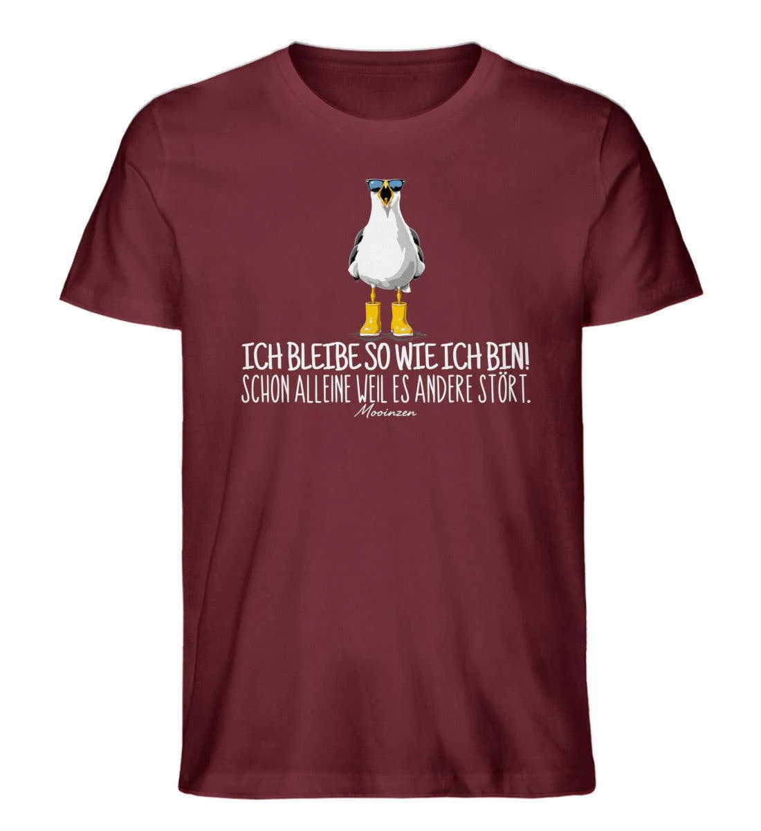 Ich bleibe so wie ich bin! · Herren Premium Bio T-Shirt - Image 2