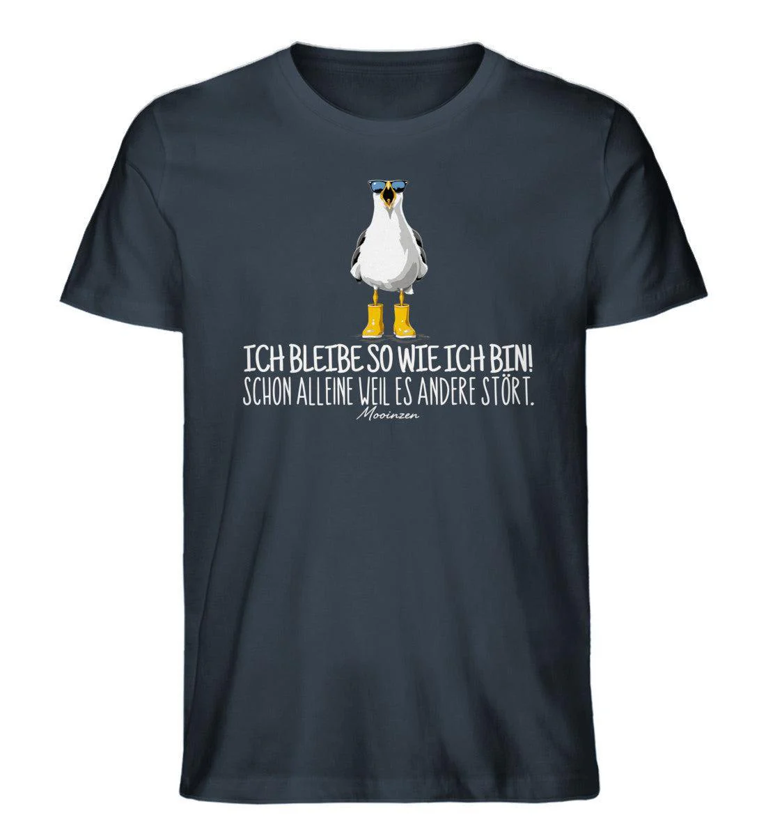 Ich bleibe so wie ich bin! · Herren Premium Bio T-Shirt - Image 6