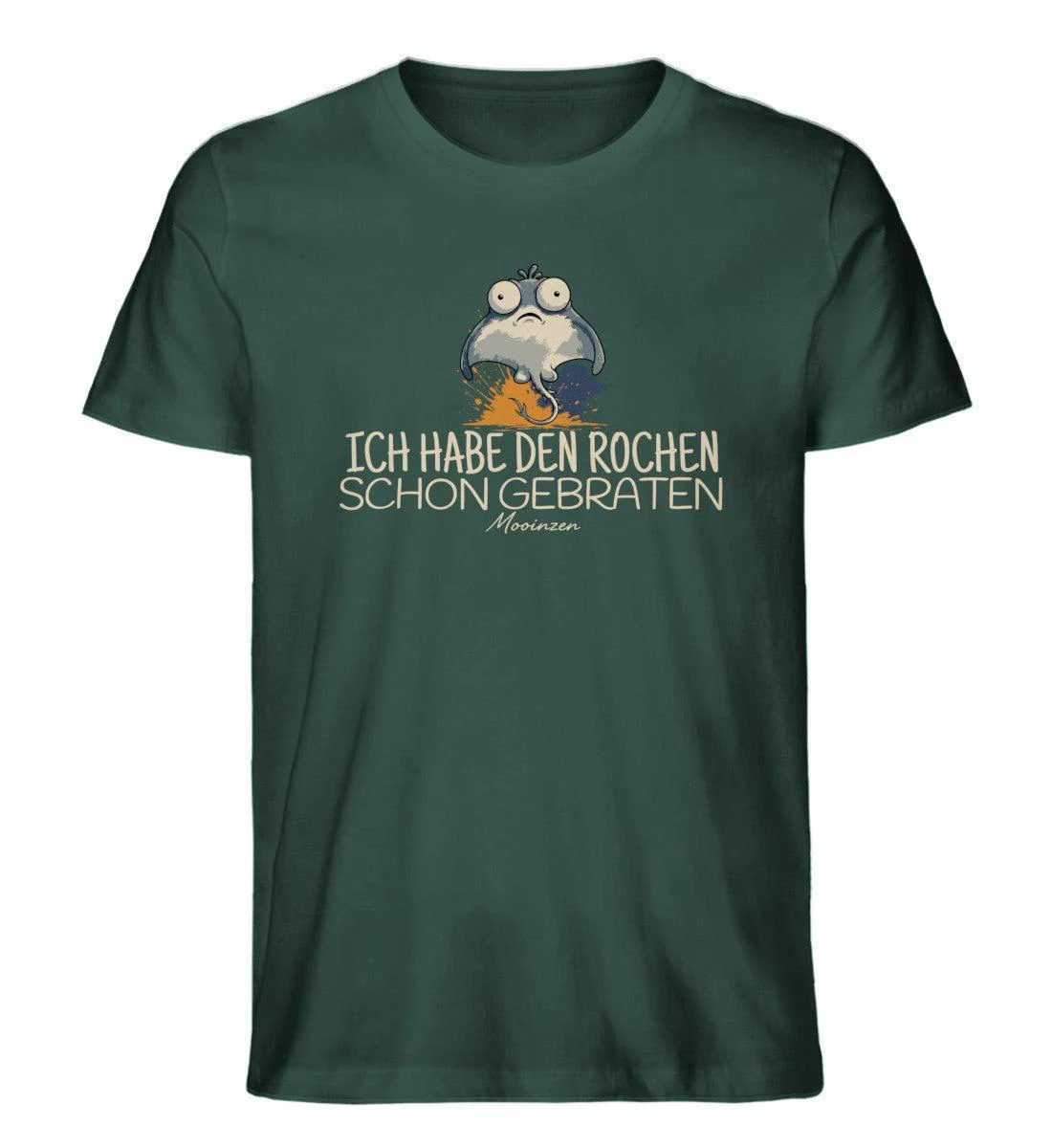 Ich habe den Rochen schon gebraten · Herren Premium Bio T-Shirt - Image 5