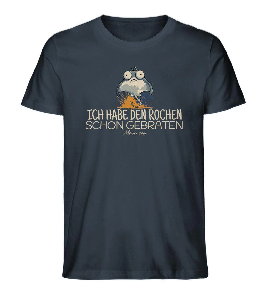 Ich habe den Rochen schon gebraten · Herren Premium Bio T-Shirt - Image 6