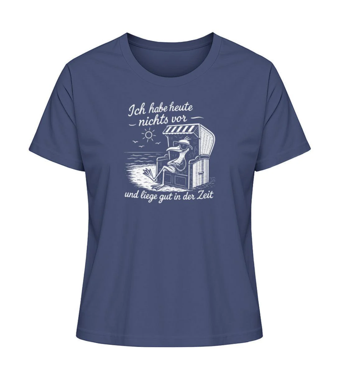 Ich habe heute nichts vor · Damen Premium Bio T-Shirt 2.0 - Image 3