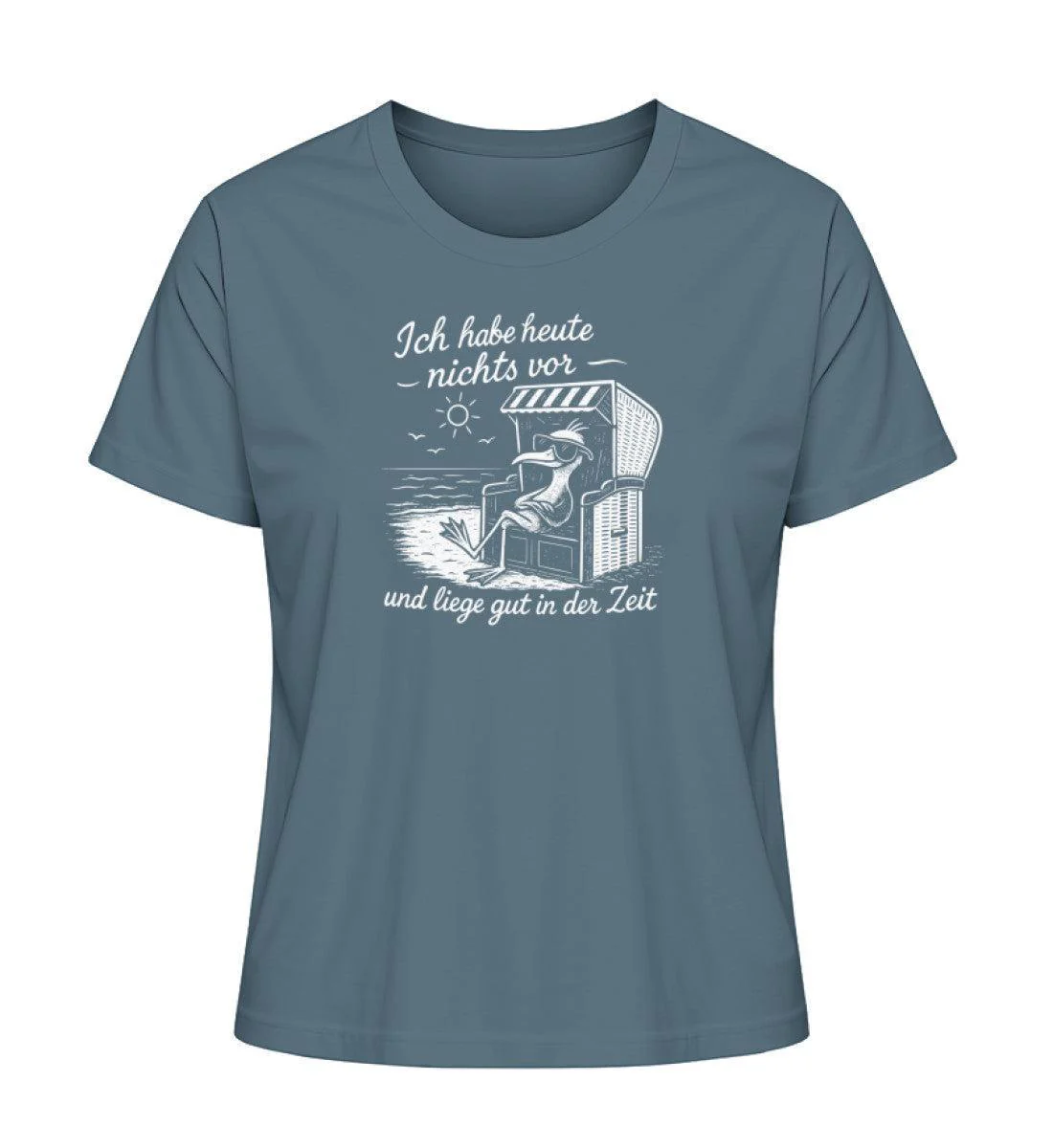 Ich habe heute nichts vor · Damen Premium Bio T-Shirt 2.0 - Image 5