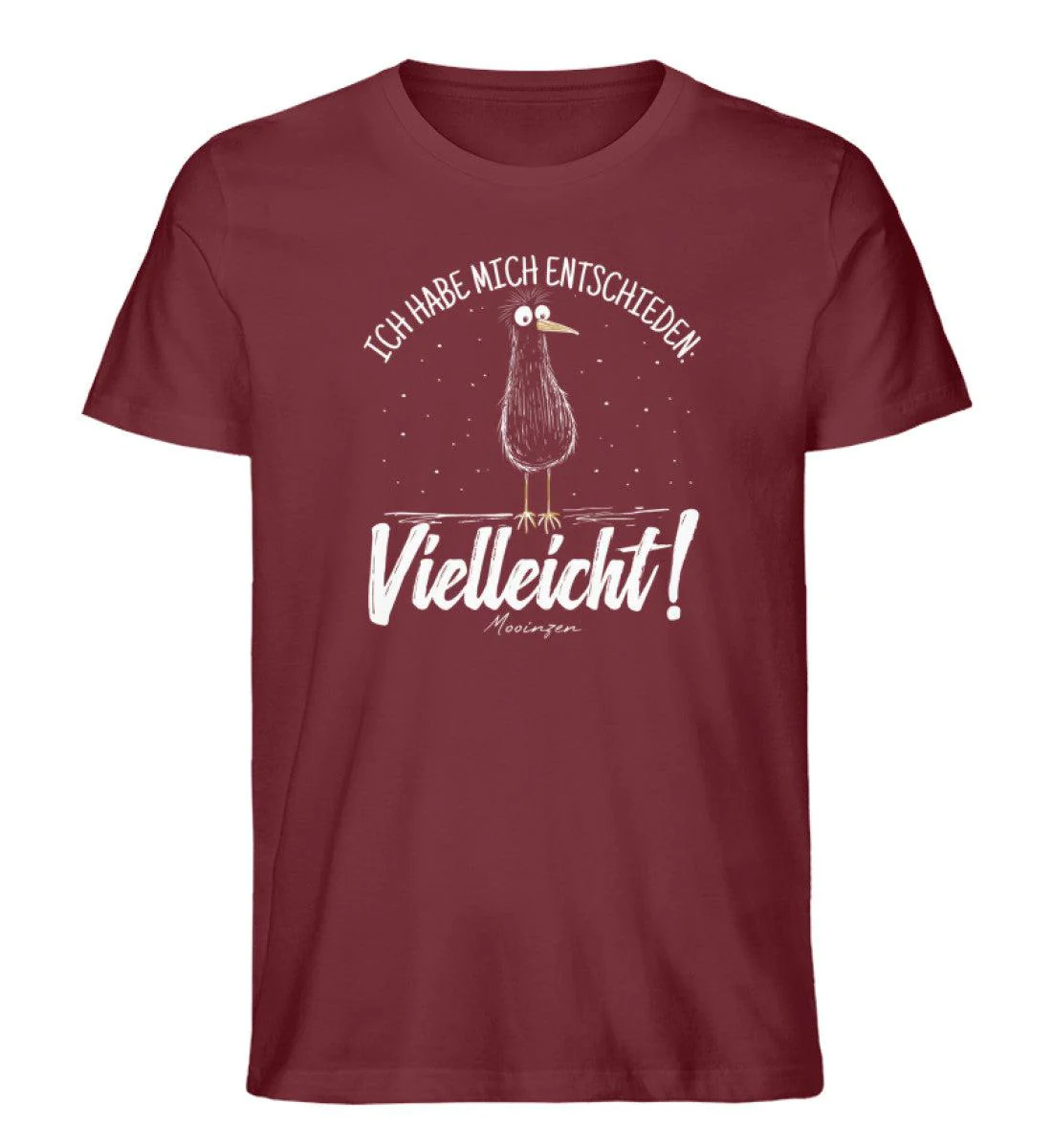 Ich habe mich entschieden vielleicht · Herren Premium Bio T-Shirt - Image 3