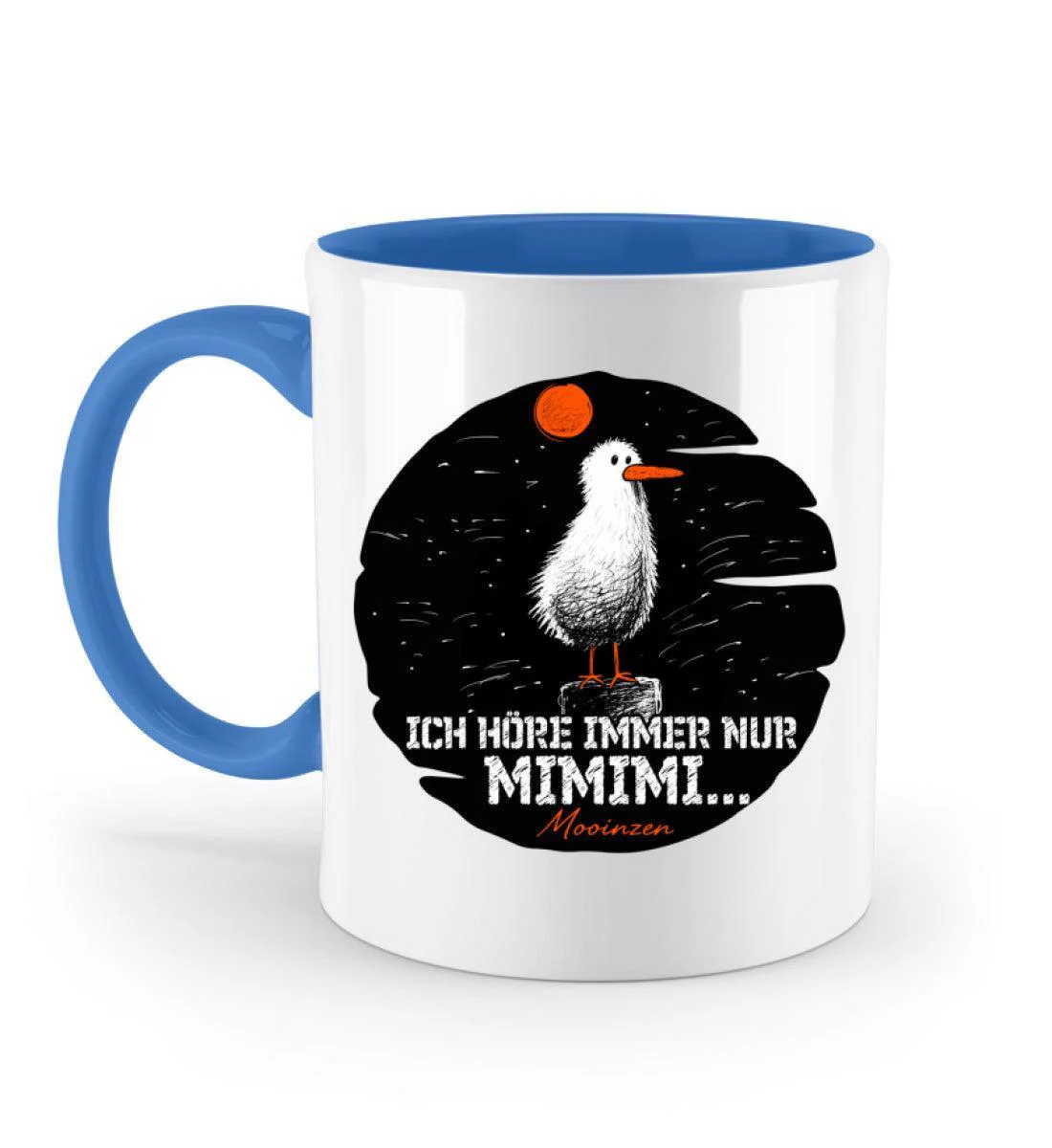 Ich höre immer nur · Keramiktasse Zweifarbig - Image 6