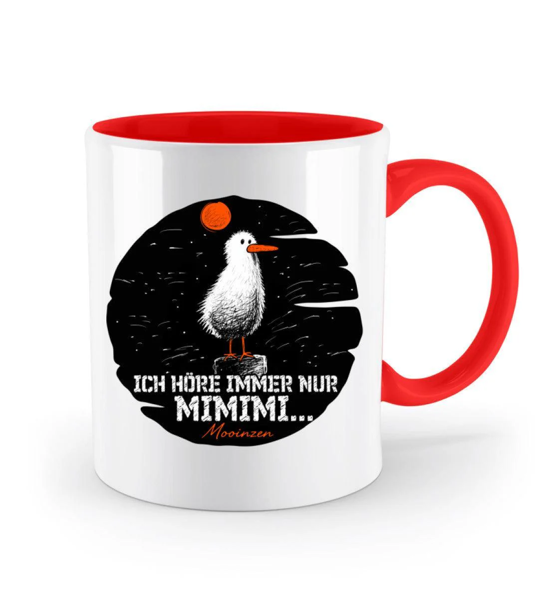 Ich höre immer nur · Keramiktasse Zweifarbig - Image 7