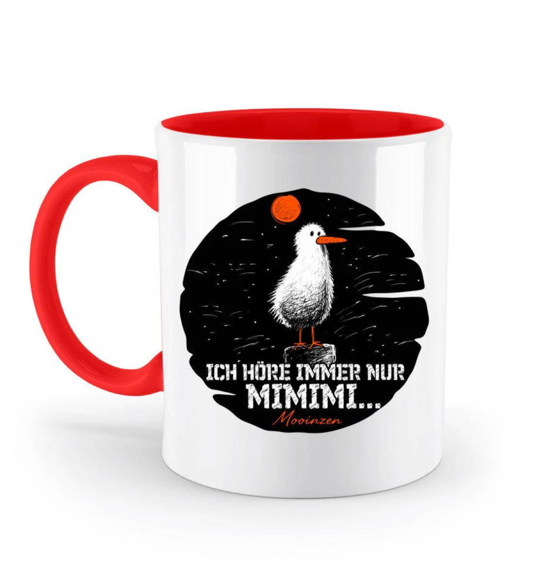 Ich höre immer nur · Keramiktasse Zweifarbig - Image 8