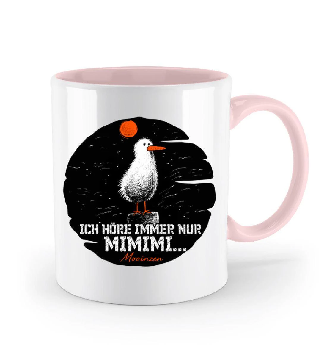 Ich höre immer nur · Keramiktasse Zweifarbig - Image 9